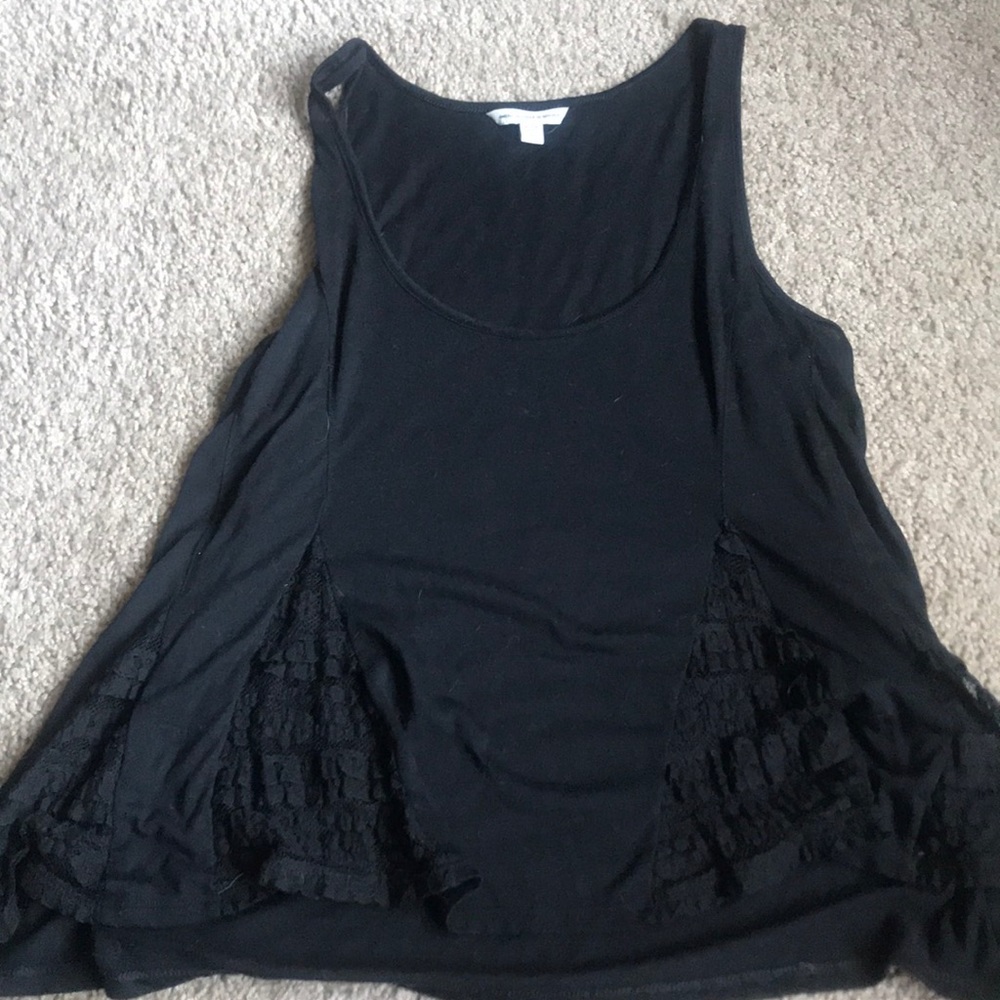 🌼2 for 10🌼 AEO lace black tank